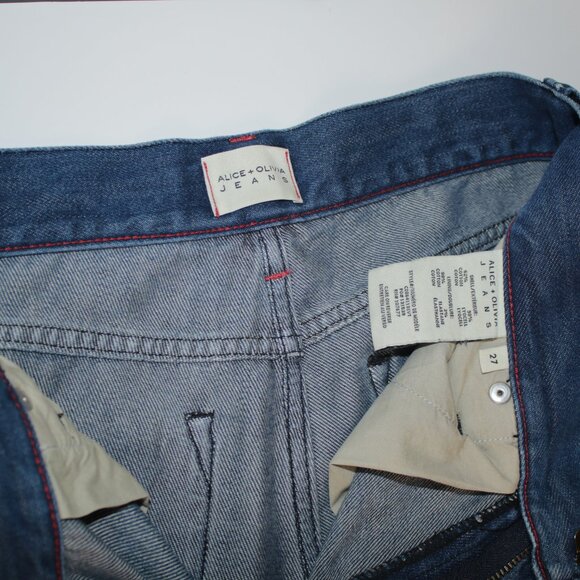 Alice + Olivia Blue Cay Cargo Jeans - Picture 8 of 8